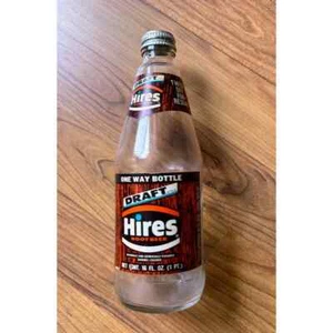 Vintage anni '80 Hires birra alla radice o16 oz bottiglia di vetro soda top a vite - Foto 1 di 12