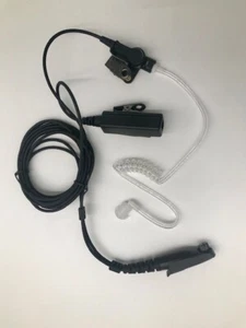 FBI 2 Wire Clear Tube Earpiece For HYT Hytera TC610P TC780 TC780M TC3000 M373 - Picture 1 of 1