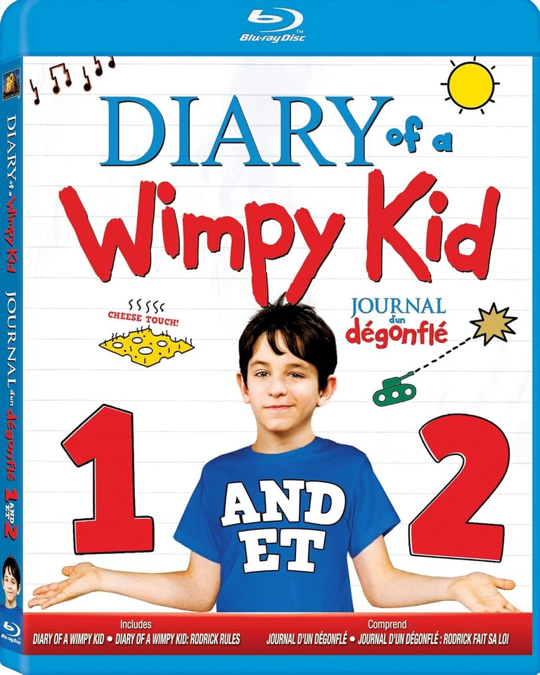 Diary Of A Wimpy Kid 1 And 2 [Blu-ray] New And Sealed! - Image 1 of 1