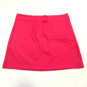 Puma Women's Solid Tech Dry Cell Athletic Golf Skirt Skort Raspberry Pink Size 6 - Picture 1 of 12