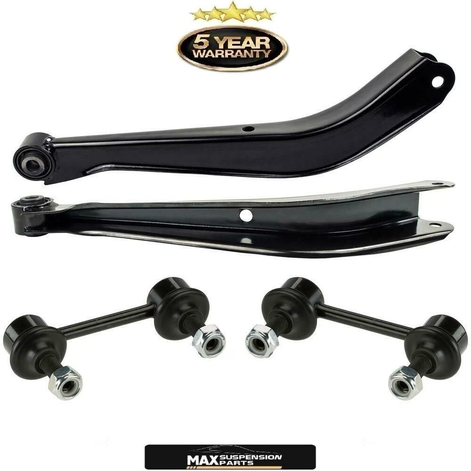 New Rear Lower Rearwards Control Arms & Sway Bar Links for Subaru Legacy 05-09 - Изображение 1 из 1