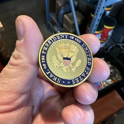 Presidential Secret Service Challenge Coin Commander Police Trump Sniper GIFT - Image 1 of 4