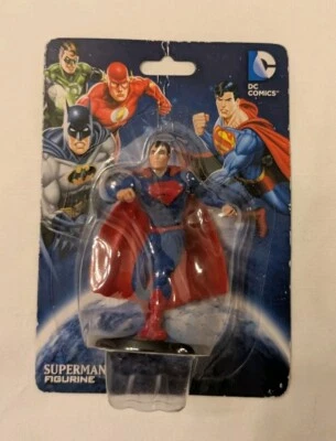 Figura de Superman 2" miniatura monograma nuevo en paquete DC cómic superhéroe Clark adorno de pastel Foto 1 de 4