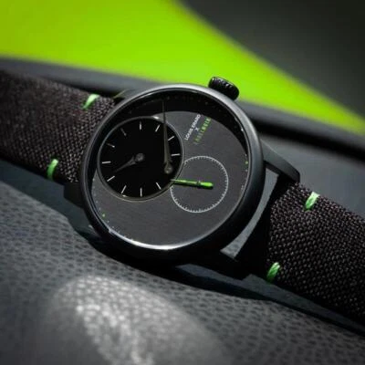 LOUIS ERARD x LABELNOIR Excellence Regulator LTD EDITION Green Men's Watch "NEW" - Image 1 of 4