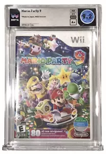 Mario Party Nine 9 Nintendo Wii UAE World Edition NUOVI giochi WATA GRADO A+ 9.2 - Foto 1 di 24