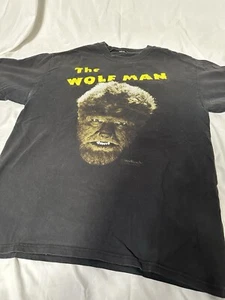 Vintage Universal Studios Wolfman Shirt Classic Horror Monsters - Picture 1 of 3