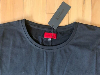 Killion Men's Size 2XL Black T-shirt Tee S/S Shirts Crew Neck - Image 1 of 4