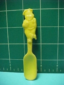 French's Mustard Spoon Yellow Plastic Hot Dan Mustard Man - Picture 1 of 2