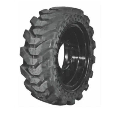 Neumático sólido - 12 x 16,5 - mano izquierda se adapta a John Deere se adapta a Gehl se adapta a Caterpillar Foto 1 de 4