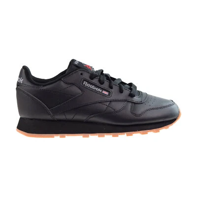 Reebok Classic Leather Big Kids' Shoes Core Black-Gum GZ6093 - Image 1 of 4