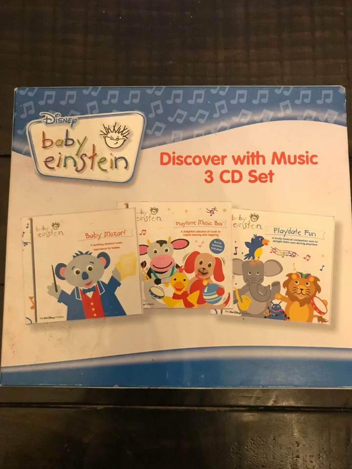 Baby Einstein Discover with Music 3 CD Set Foto 1 de 1