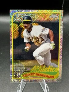 2024 Topps Update Rickey Henderson Silver Pack Mojo #T89CU-61 Athletics Quantity - Bild 1 von 2