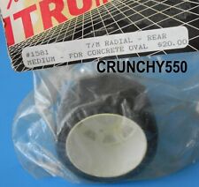 Team TRC T/M Radial Rear Tire Medium for Concrete Oval Vintage RC 1581