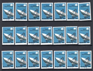 1969 25c Intelsat Satellite Australia Used Lot x 21 - Picture 1 of 1