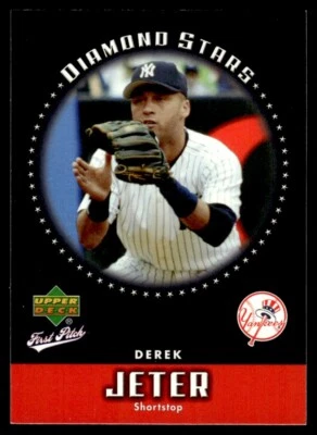 2006 Upper Deck First Pitch Diamond Stars Derek Jeter New York Yankees #DS-23 - Image 1 of 2