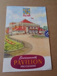 Pabellón Ken Dodd/Alma Cogan 1961, programa Bournemouth - Imagen 1 de 2