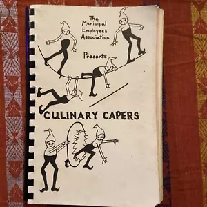 VTG The Municipal Employees Assoc.- Cuninary Capers- Rare - Picture 1 of 9