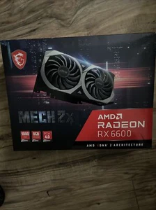 (3) MSI Radeon RX 6600 GAMING X 8GB GDDR6 Graphics Cards - Picture 1 of 3