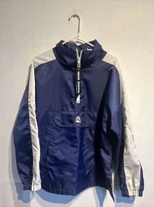 Tiger Shvrk Essential Collection MMXVll Blue & White Jacket medium 1/4 Zip - Picture 1 of 11
