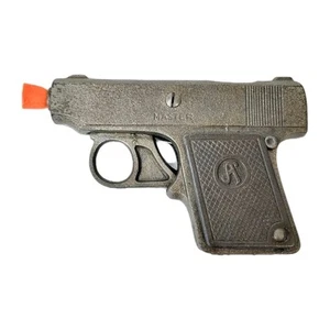 ANTIQUE ANDES "MASTER" CAST IRON CAP GUN 1930* - Picture 1 of 12