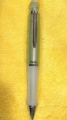 Lápiz Paper Mate PhD .5 mm raro metálico verde menta y cromo, nuevo, ¡excepcional! Foto 1 de 4