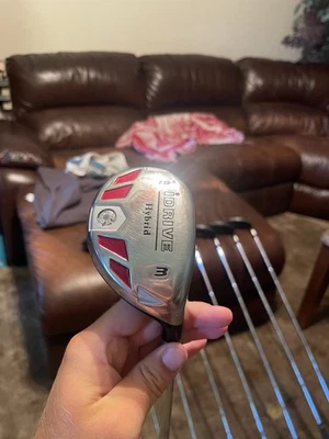 Cuña de 3-5 luego 7 arenas iDrive híbridos varilla de acero flexión regular para hombre derecha usada Foto 1 de 4