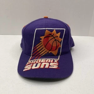 Cappello AJD Phoenix Suns Big Logo Snapback Cap Firma Scritta Vintage anni 90 - Foto 1 di 5