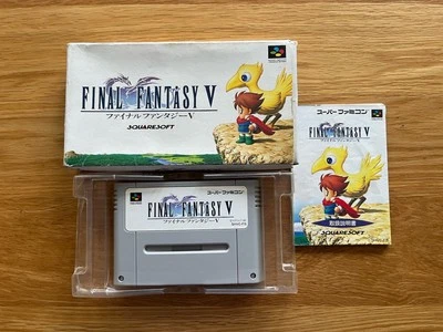 Final Fantasy V Nintendo Super Famicom SFC Super Nintendo SNES - Image 1 of 4