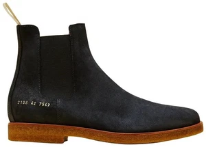 Common Projects Mens Winter Chelsea Boots Black Suede Size 43 - Picture 1 of 14