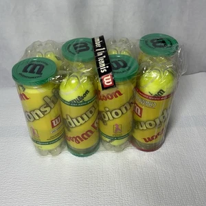 8 Cans Wilson Championship Regular Duty Tennis Balls Sealed Breast Cancer Resrch - Picture 1 of 10