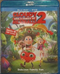 CLOUDY WITH A CHANCE OF MEATBALLS 2 BLURAY & DVD - Picture 1 of 1