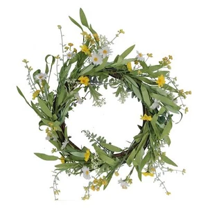 Accesorio para el hogar colorido y decorativo corona de Pascua de margarita Gisela Graham - Imagen 1 de 1