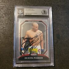 2011 Topps UFC Finest #2 Dustin Poirier BGS Authentic Autograph THE DIAMOND