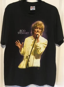 Hanes Ultraweight Rod Stewart “A Night to Remember” Concert Shirt in Size XL - Picture 1 of 4