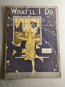 Partituras vintage: What’ll I Do - piano Irving Berlin 1924 - Imagen 1 de 9