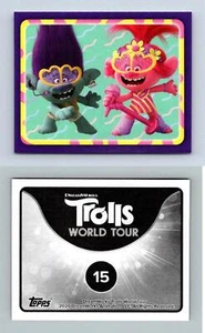 Trolls World Tour #15 Topps 2020 Sticker - Picture 1 of 1