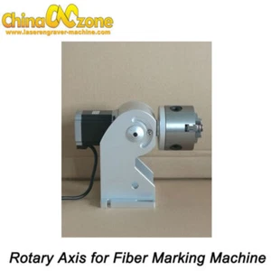 Steel Rotary Holder Rotary Axis for 30W-100W Fiber Marking Engraver Machines US - Picture 1 of 3