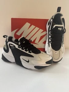 Women's Nike Zoom 2000 A00354-001 Running Shoes Athletic Black White Size 6.5 - Picture 1 of 11