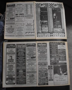 Mercyful Fate 4 pc newspaper lot concert ads album ad King Diamond - Picture 1 of 5