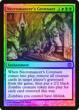 Necromancer's Covenant FOIL Alara Reborn HEAVILY PLD Rare CARD ABUGames