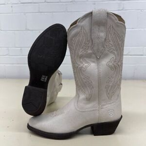 ARIAT Heritage R Toe StretchFit Western Boot Women's Size US 9B Ivory