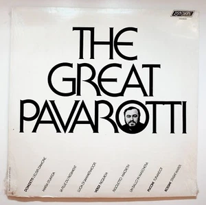 1977 The Great Pavarotti Luciano Pavarotti Vinyl LP Record SEALED - Picture 1 of 2