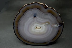 Brazilian agate slice fluorescent - Picture 1 of 2