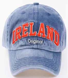 Ireland Baseball Cap, Denim Blue, Robin Ruth Brand - Picture 1 of 4