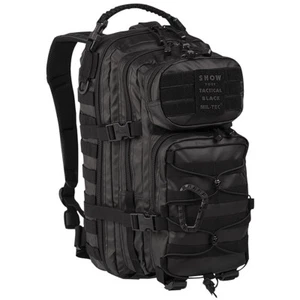 US Assault Pack Pequeño Táctica Negro MIL-TEC Mochila Del Ejército 20L Mochila - Imagen 1 de 2