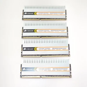 Corsair DDR3 Memory 8GB (4X2GB) XMS3 DHX 1333MHz Dual Channel with Heatsink - Picture 1 of 5