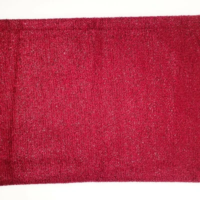 Fleece Feel Knit Fabric sewing quilting clothing Burgundy 1.5 Yards Used - Image 1 of 4
