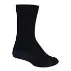 SockGuy Black SGX Wool Socks L/XL Clothing NOWE
