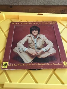 Donny Osmond- Alone Together Vinyl LP Record 1973 - Picture 1 of 8