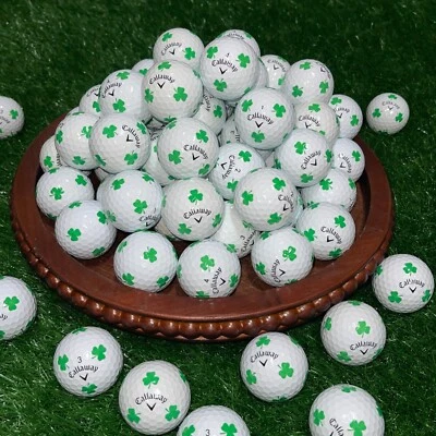 6 bolas de golfe Callaway cromadas trevo macio Truvis trevo AAAA / AAAAA 4A / 5A - Imagem 1 de 4